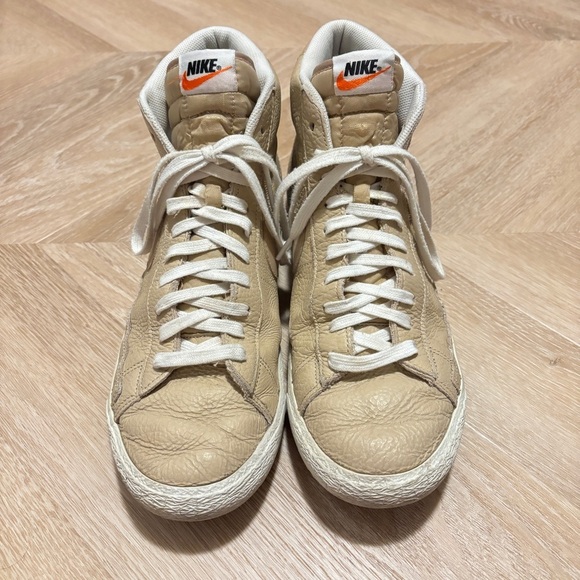 Nike Blazer PRM Mid Linen Summit White - Picture 2 of 8